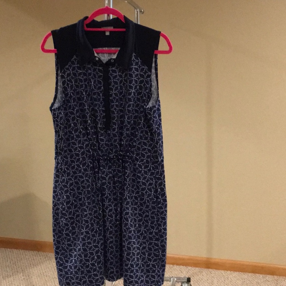 Talbots sleeveless”T Clothing” dress EUC